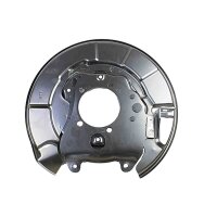 Spray Plate Brake Disc rear right sheet steel METZGER for...