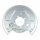 Brake disc splash guard rear left METZGER for TOYOTA AVENSIS notchback