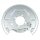 Brake disc splash guard, rear right METZGER for TOYOTA AVENSIS notchback