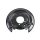 Brake disc splash guard, rear right METZGER for TOYOTA COROLLA notchback