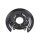 Brake disc splash guard, rear right METZGER for TOYOTA COROLLA notchback