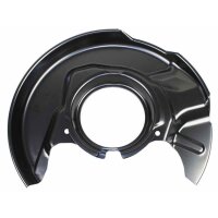 Spritzblech Bremsscheibe vorne links Stahlblech METZGER...