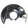 Splash guard front right brake disc METZGER for TOYOTA COROLLA estate