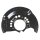 Brake disc splash guard front left METZGER for TOYOTA RAV 4