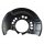 Brake disc splash guard front left METZGER for TOYOTA RAV 4