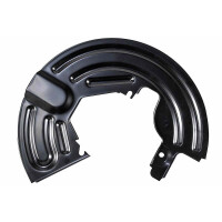 Spray Plate Brake Disc front right sheet steel METZGER...