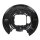 Brake disc splash guard rear left METZGER for BMW 5 (E39)