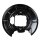 Brake disc splash guard, rear right METZGER for BMW 5 (E39)
