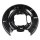 Brake disc splash guard, rear right METZGER for BMW 5 (E39)