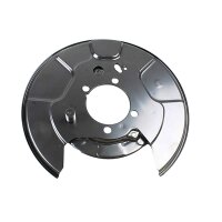 Spray Plate Brake Disc rear left sheet steel METZGER for...