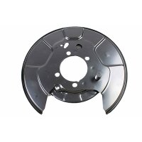 Spray Plate Brake Disc rear right sheet steel METZGER for...