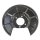 Brake disc splash guard, rear right METZGER for FORD MONDEO IV
