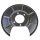 Brake disc splash guard, rear right METZGER for FORD MONDEO IV