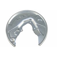 Spray Plate Brake Disc rear left sheet steel METZGER for...