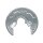 Brake disc splash guard rear left METZGER for CITROËN C8 (EA_)