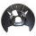 Brake disc splash guard left METZGER for MAZDA 6 Station