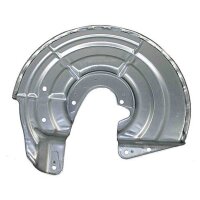 Spray Plate Brake Disc rear left sheet steel METZGER for...