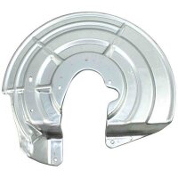 Spray Plate Brake Disc rear right sheet steel METZGER for...