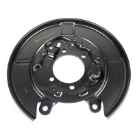 Spritzblech Bremsscheibe hinten links Stahlblech METZGER...