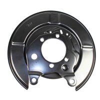 Brake disc splash guard rear left METZGER for NISSAN...