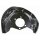 Brake disc splash guard rear right METZGER for NISSAN QASHQAI II
