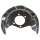 Brake disc splash guard rear right METZGER for NISSAN QASHQAI II