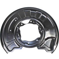 Spray Plate Brake Disc rear left sheet steel METZGER for...