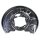 Brake disc splash guard, rear right METZGER for MERCEDES C-KLASSE (W204)