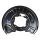 Brake disc splash guard, rear right METZGER for MERCEDES C-KLASSE (W204)