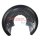 Splash plate brake disc rear left METZGER for VW TRANSPORTER T5 Bus