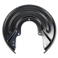 Spray Plate Brake Disc rear right sheet steel METZGER for...