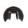 Splash plate rear brake disc METZGER for PEUGEOT 206 hatchback