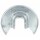 Splash guard rear brake disc METZGER for CITROËN ZX (N2)