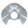 Splash plate front brake disc METZGER for VW TRANSPORTER T3