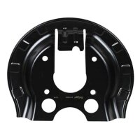 Spray Plate Brake Disc rear right sheet steel METZGER for...