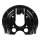 Splash guard rear brake disc METZGER for CITROËN C4 I