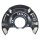 Splash guard front right brake disc METZGER for TOYOTA YARIS (_P9_)