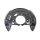 Splash guard front right brake disc METZGER for TOYOTA YARIS (_P13_)
