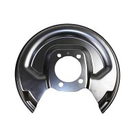 Spray Plate Brake Disc rear left sheet steel METZGER for...