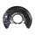 Splash guard front right brake disc METZGER for TOYOTA YARIS (_P1_)