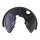 Brake disc splash guard rear left METZGER for LAND ROVER DEFENDER