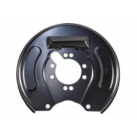 Spray Plate Brake Disc rear left sheet steel METZGER for...