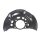 Brake disc splash guard front left METZGER for TOYOTA AURIS (_E18_)