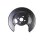 Brake disc splash guard rear left METZGER for RENAULT SCÉNIC I