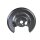 Brake disc splash guard rear left METZGER for RENAULT SCÉNIC I