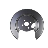 Spray Plate Brake Disc rear right sheet steel METZGER for...