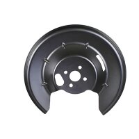 Spray Plate Brake Disc rear right sheet steel METZGER for...