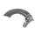 Spray Plate Brake Disc front right sheet steel METZGER for e.g. VW GOLF