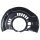 Brake disc splash guard front left METZGER for TOYOTA AVENSIS VERSO