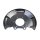 Splash plate front brake disc METZGER for VW GOLF I